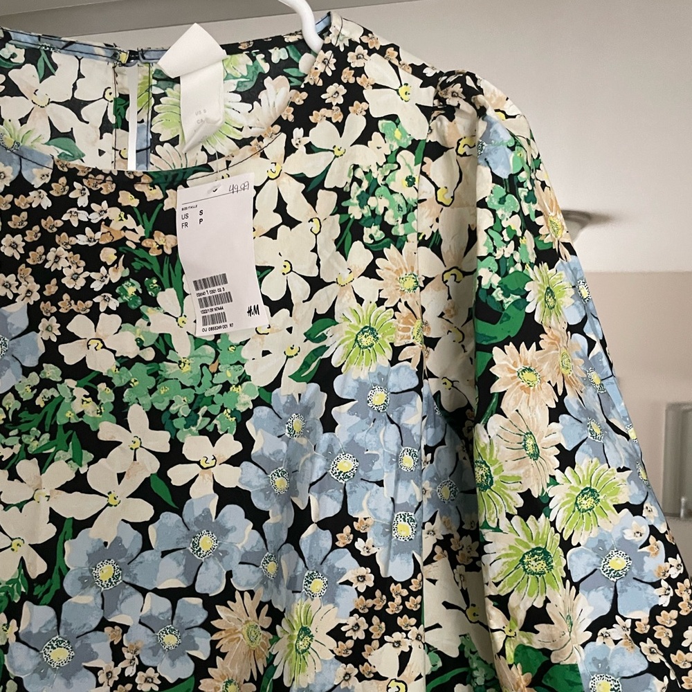 NWT H&M Floral Midi dress